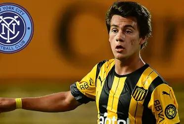 The young right winger of Peñarol de Uruguay is under the sights of several MLS teams, including New York City, which seems to be the most interested in having his services.