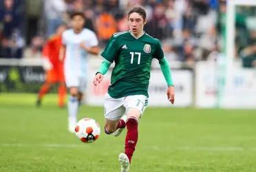 The young star of El Tri made a dream play.