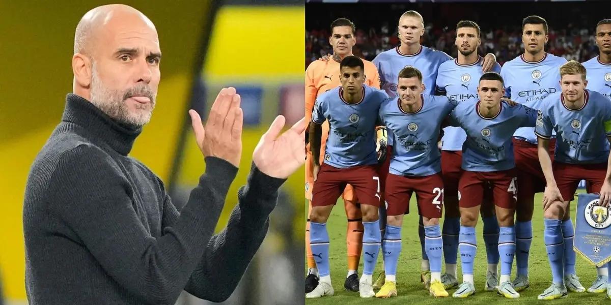 The young star who left Manchester City because of Pep Guardiola