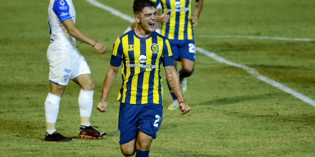 The youth forward scored a goal again in Rosario Central. 