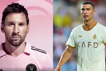 The youtuber Speed celebrated Lionel's goal at the Inter Miami stadium and Ronaldo took a drastic measure.