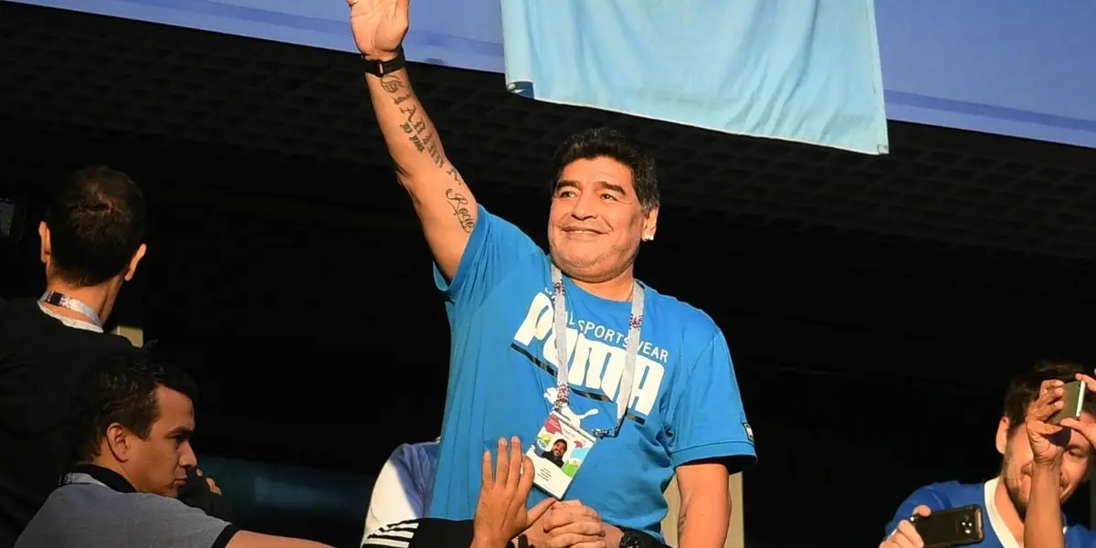 There are several people who claim that Diego Maradona performed some miracles and the enthusiasm of the fans grows.