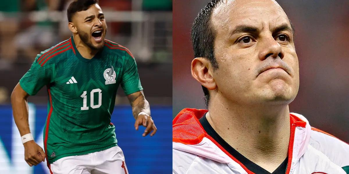 There is a new number 10 in Mexican national team, this how a Mexican soccer legend reacted
