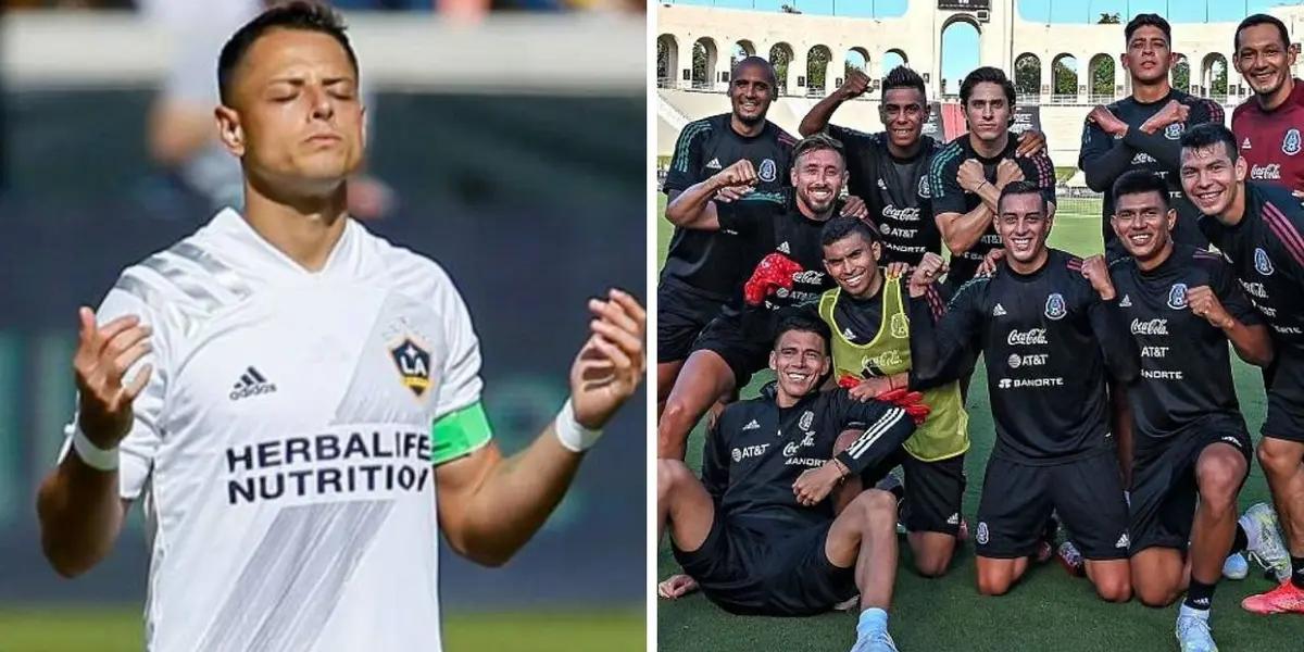 There is one player who would resign from the Mexican national team and unexpectedly give his place to Javier Hernandez.