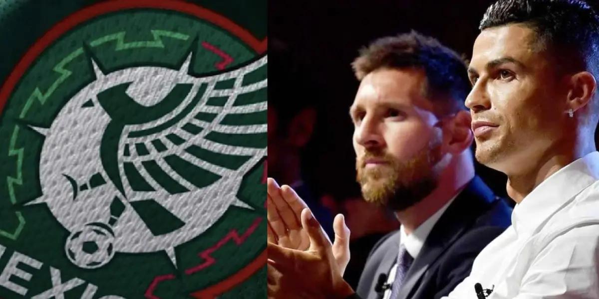 There is only one player who is considered historic for Lionel Messi and Cristiano Ronaldo, the only one who worked for El Tri