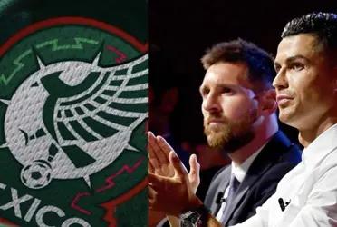 There is only one player who is considered historic for Lionel Messi and Cristiano Ronaldo, the only one who worked for El Tri