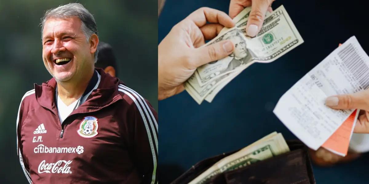 There is a player in El Tri who puts up money to be in the World Cup and Martino accepts it and says nothing.