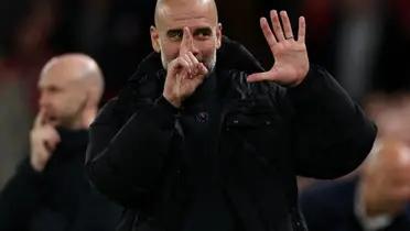 There was a cross between Liverpool fans and the Manchester City manager that was caught on TV cameras