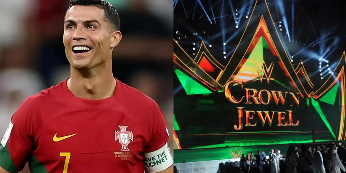 There would be interest from WWE in having Ronaldo at their event in Saudi Arabia