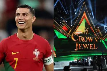 There would be interest from WWE in having Ronaldo at their event in Saudi Arabia