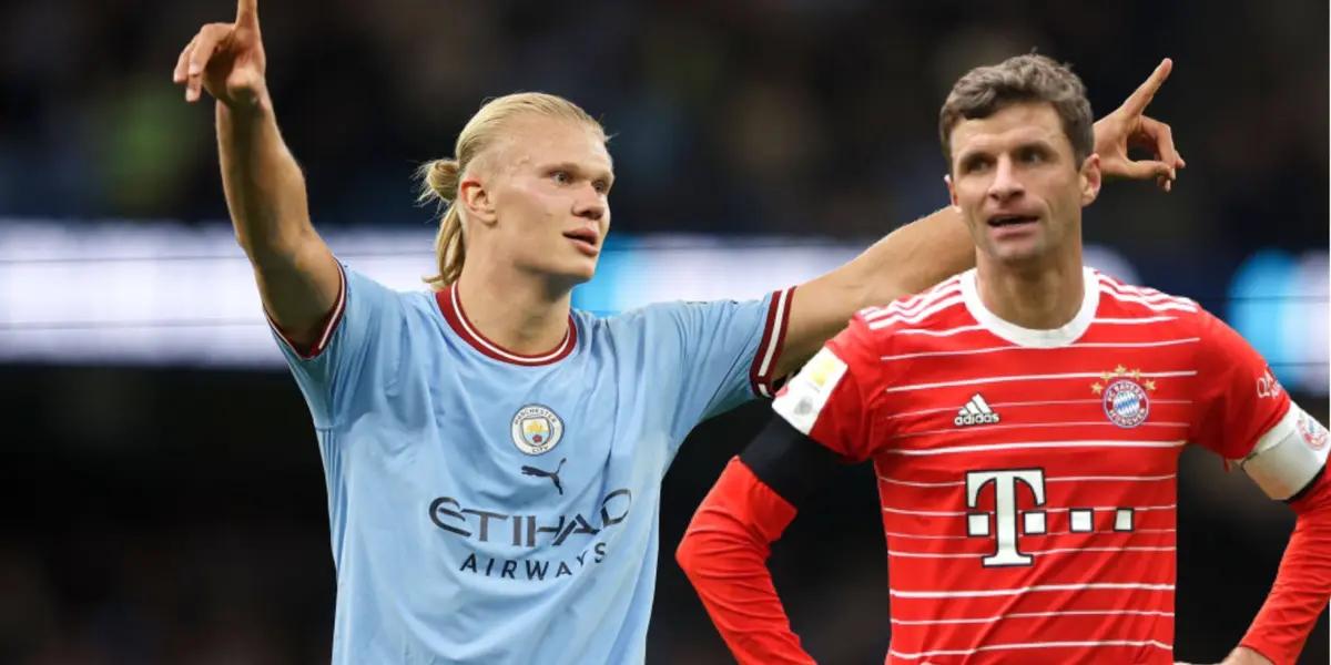 These could be the line-ups that Manchester City and Bayern Munich would have