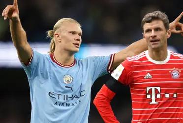 These could be the line-ups that Manchester City and Bayern Munich would have
