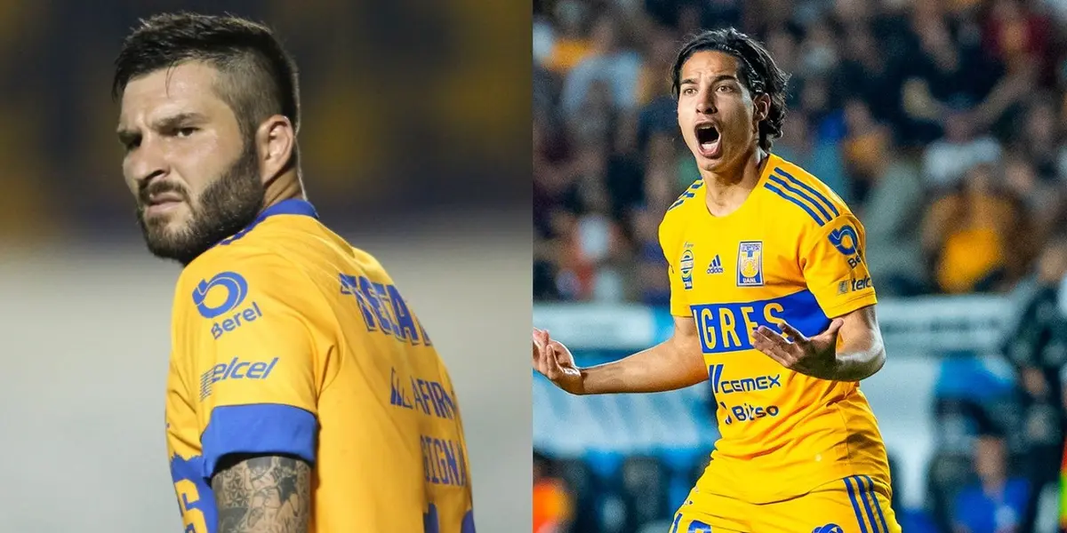 These two players had a heated argument in the game against América
