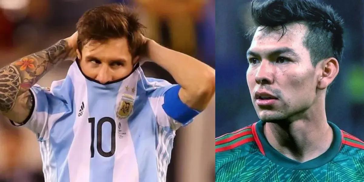 They are afraid of him and now what Argentina is doing to face Mexico