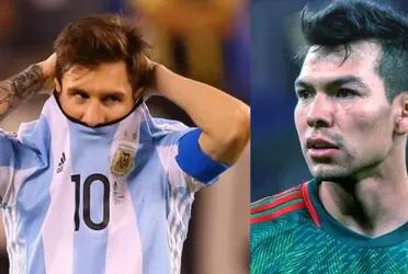 They are afraid of him and now what Argentina is doing to face Mexico