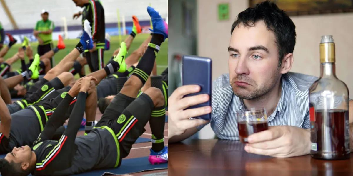 They never said anything to him even though he arrived in terrible condition on and off the field.