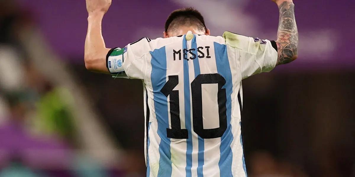They reveal the cost that he would have for the Messi jerseys that he wore in the World Cup and the difference with which he auctioned off Ronaldo's.