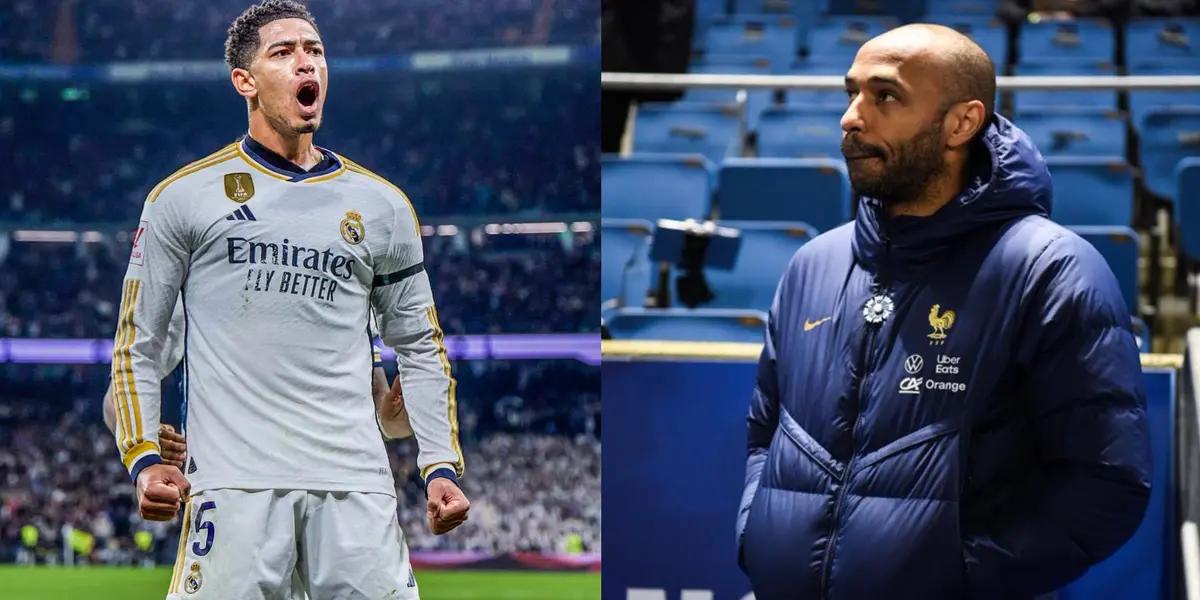 Thierry Henry respects Jude Bellingham for his performances with Real Madrid.