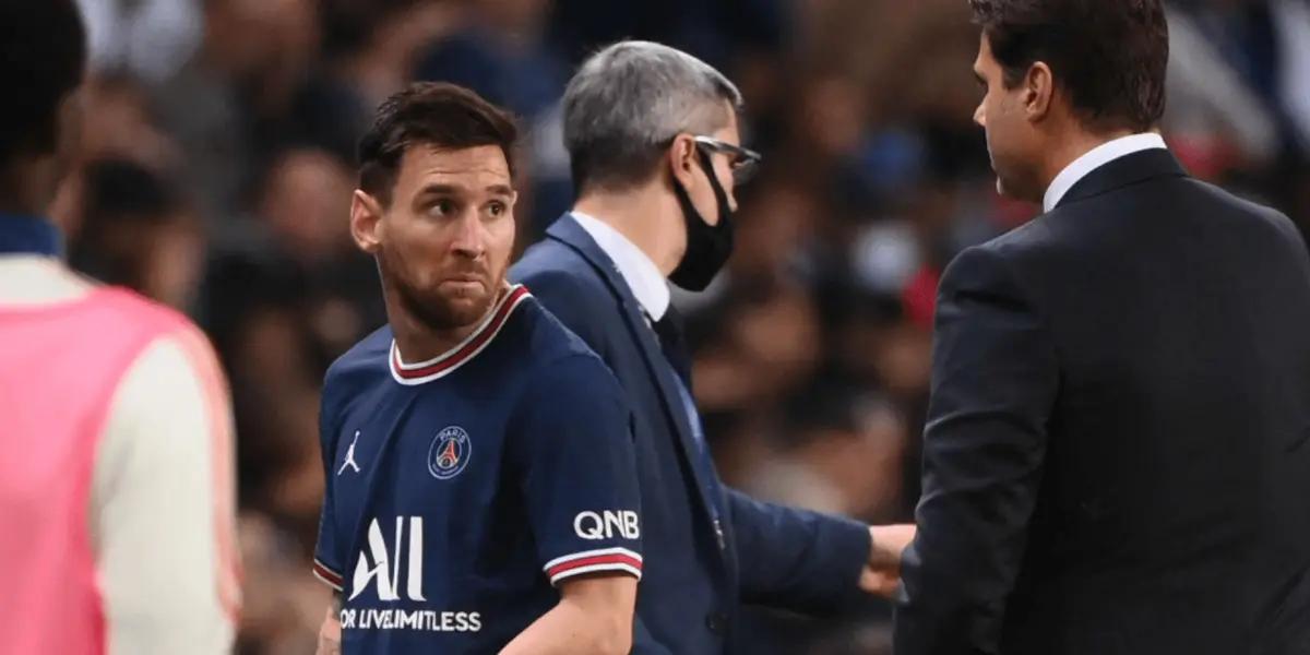 This Argentine referred to his departure from the Parisian team after failing in the Champions League