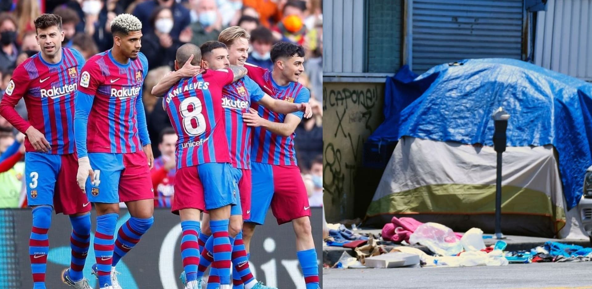 This Barcelona star used to ask for money in the streets and he now shares his tough story.