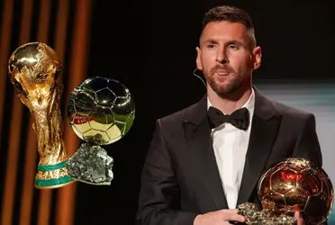 He won a World Cup, has a Ballon d'Or and says that Messi's award was a farce