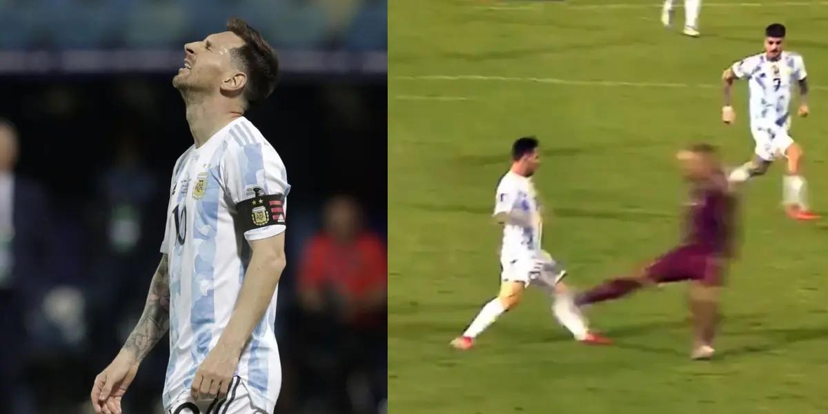 This footballer is out of the football system, after almost breaking Leo.