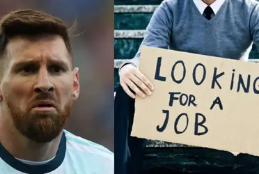 He belittled Messi and made fun of him, now karma hits him and he's desperately looking for a job