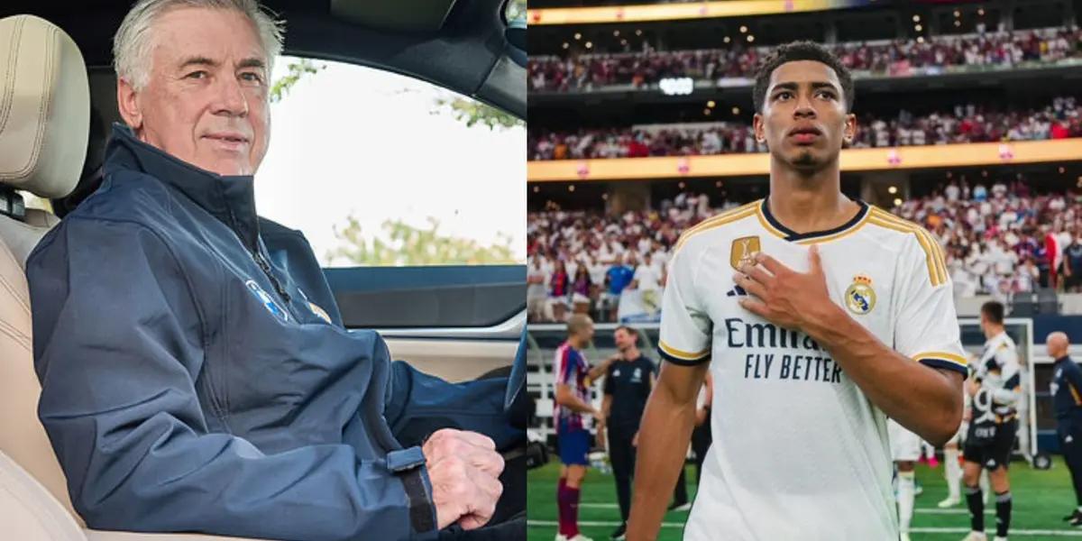 This is how Jude Bellingham arrived at Real Madrid training