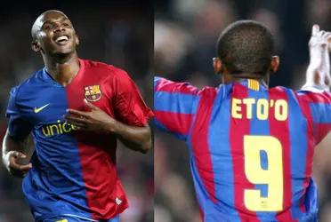 This is how Samuel Etoo looks and surprises everyone