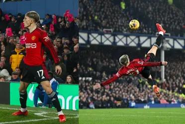 This is how the Argentine press reacted to the Garnacho celebration