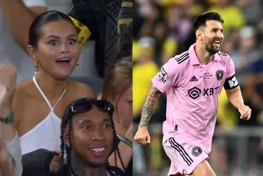This is how the singer reacted to one of the best actions of the match between Inter Miami vs LAFC
