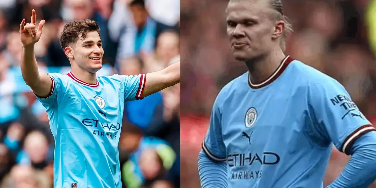 This is Man City's star who's best friend of Julián Álvarez.