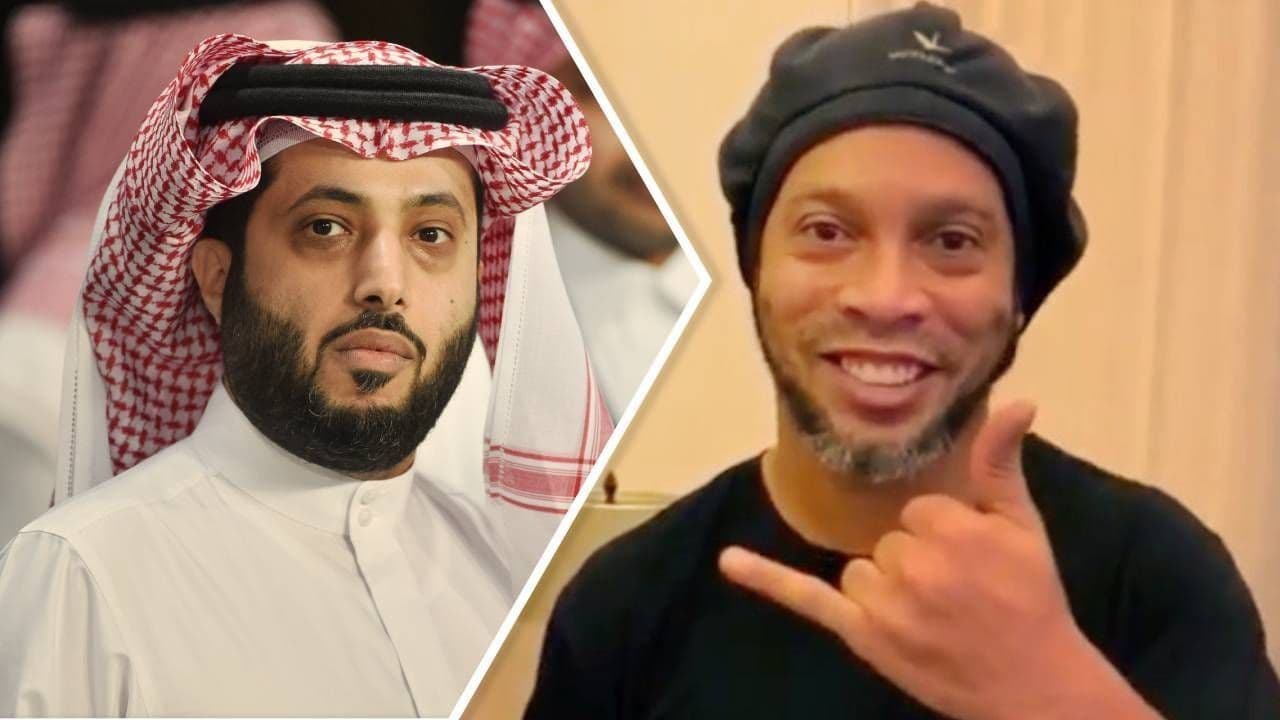 This is the great gift they gave Ronaldinho