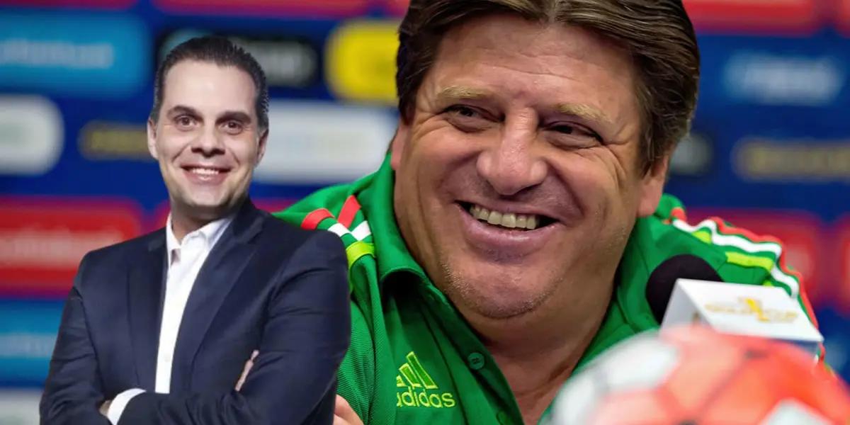 This is what Miguel Herrera will do if he becomes the coach of the Mexican National Team, with the character he had a fight with.
