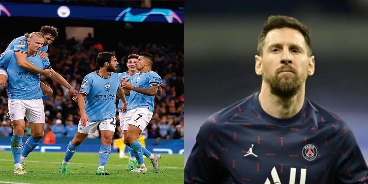 This Manchester City player has great admiration for Lionel Messi