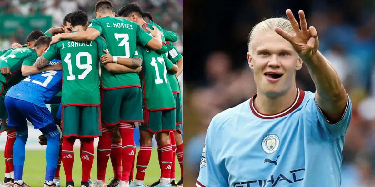 This Mexican player was hired by Manchester City and would be a teammate of Erling Haaland