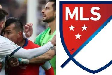 This player dared to fight with Messi and his career was a failure in the MLS