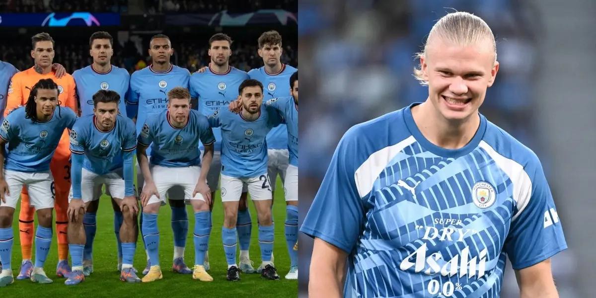 This player is a leader in Manchester City when Erling Haaland does not perform well