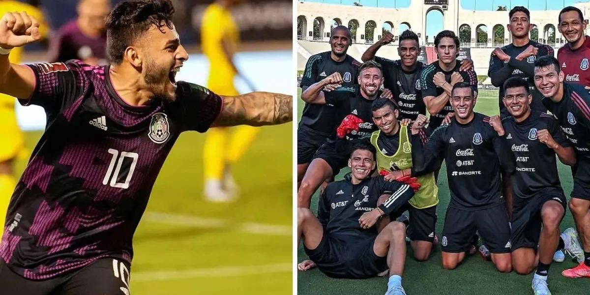 This player of the Mexican National Team explodes against Vega and the selected young players.