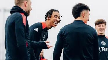 This player was a star and now trains at Manchester United's facilities.