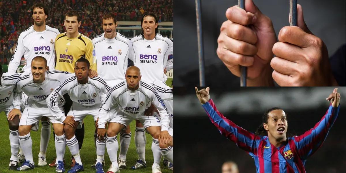 This player was better than Ronaldinho and now he can go to jail