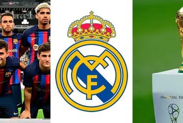 This player was a star of Real Madrid, won the World Cup and could play for FC Barcelona