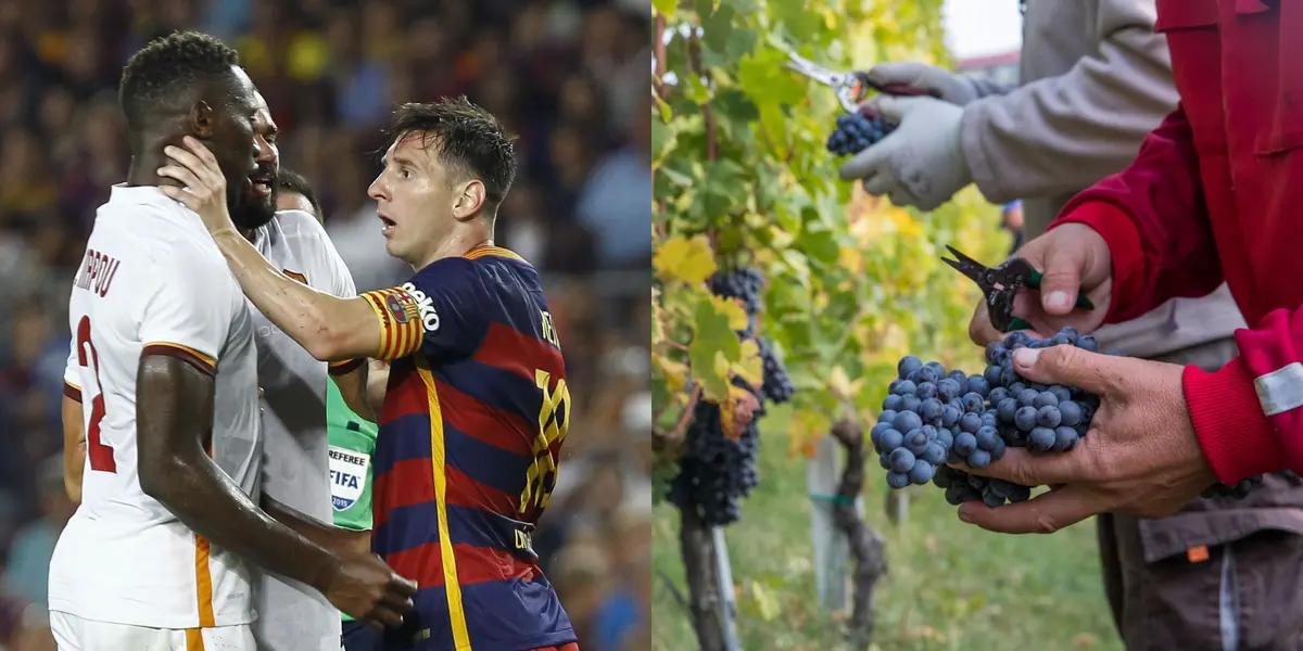 This player went from being one more in Barcelona to now only sell fruit