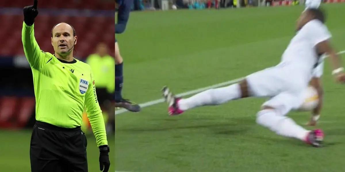 This referee made controversial decisions at FC Barcelona against Real Madrid in the Copa del Rey