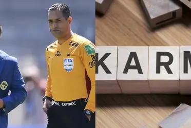 This referee was quite controversial in Liga MX and now karma comes to him for his decisions