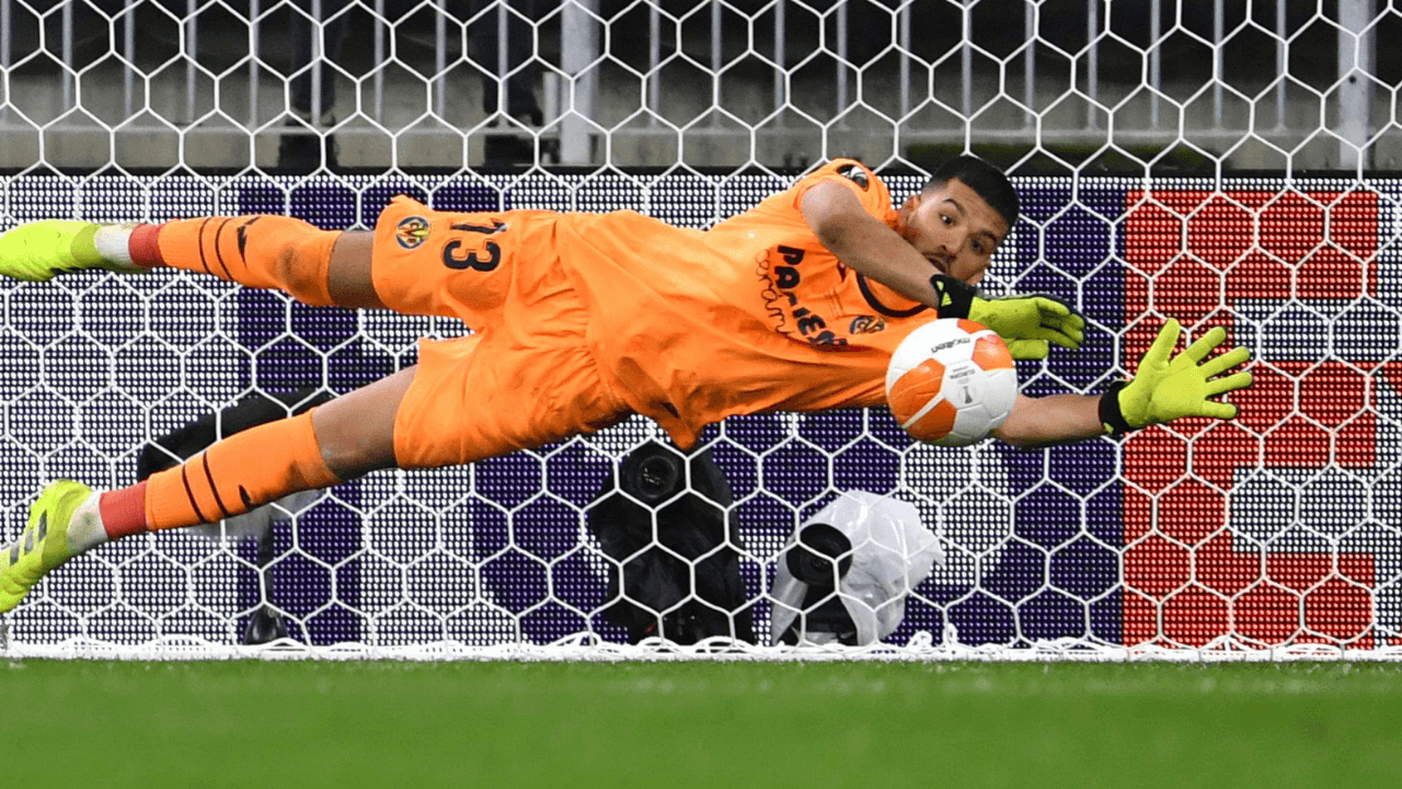 This was definitely not the afternoon for Villarreal's Gerónimo Rulli.
