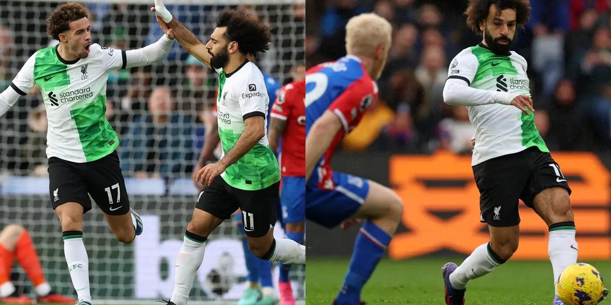 This was Mohamed Salah's surprising goal for Liverpool FC