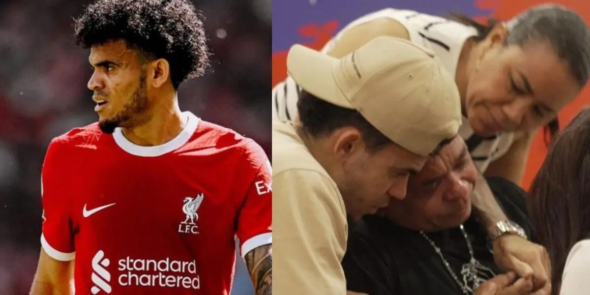 This was the emotional meeting between Luis Díaz and his father in Colombia