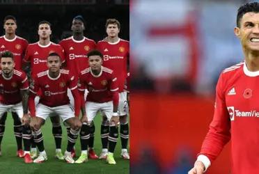 This was the incredible reaction of the Manchester United players after Cristiano Ronaldo's goal