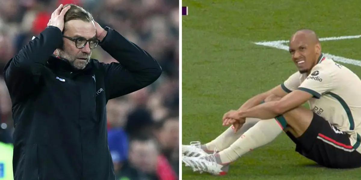 This week the Brazilian midfielder suffered an injury that left all the Reds in suspense.